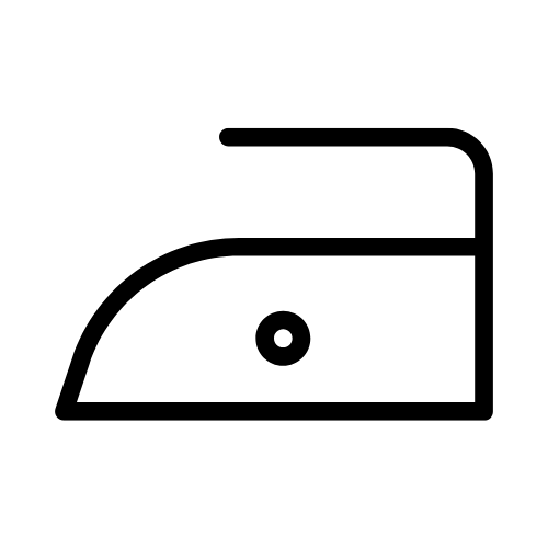 iron at max 110°C